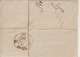 1837 - AUTRICHE / BOHEME - LETTRE FRANCO ! De PRAGUE Avec ENTREE Par FORBACH ! => REIMS - Entry Postmarks