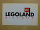 Legoland Billund Danemark Danmark Denmark. Autocollant Sticker Ovale De Plus Grandes Dimensions 14 Cm X 8,5 Cm - Non Classificati