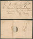 Précurseur - LAC Non Daté + Obl Linéaire Noir P96P / LIEGE (Type 6, 20 X 10) > Breda (Bavière). - 1794-1814 (Période Française)