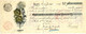 BELGIQUE - COB 59X2+63 SIMPLE CERCLE BRUXELLES CAISSE D'EP. ET DE RETR. SUR RECU, 1905 - 1893-1900 Fine Barbe