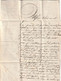 1834 - Lettre Pliée Avec Correspondance Familiale De 2 Pages De Paris (dateur Bleu) Vers Selestatte Sélestat, Bas Rhin - 1801-1848: Précurseurs XIX