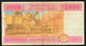 C.A.S. LETTER A = GABON P408Aa 2000 FRANCS 2002 Signature 5  VF NO P.h. - États D'Afrique Centrale