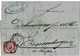 1862, 3 Kr. , Grenzverkehr ! Portogerecht !  ,# A 7005 - Briefe U. Dokumente