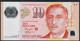 SINGAPORE P48n  10 DOLLARS ND 2 Inverted Trianglesr/Back #6EZ UNC. - Singapour