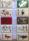 PAKISTAN TELECARD WM05 Map , ALL 30u With Dot   : 10 ALL DIFFERENT CARDS AS PICTURED ( Lot 18 ) USED - Pakistán