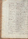 VP21.655 - NOISY LE SEC - Acte De 1820 - Vente D'une Maison Sise à PARIS Par Mr VERPEAU De ROMAINVILLE à Mr GERBOD - Manuscrits