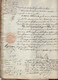 Delcampe - VP21.655 - NOISY LE SEC - Acte De 1820 - Vente D'une Maison Sise à PARIS Par Mr VERPEAU De ROMAINVILLE à Mr GERBOD - Manuscrits