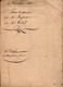 Delcampe - VP21.655 - NOISY LE SEC - Acte De 1820 - Vente D'une Maison Sise à PARIS Par Mr VERPEAU De ROMAINVILLE à Mr GERBOD - Manuscrits