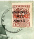 GRECE Ø < Carte Avec Timbre De CRETE Surchargé REVOLUTION 1922 - Bateau Voilier -- GREECE  GRECIA - Covers & Documents