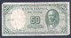 Chile – Billete Banknote De 50 Pesos / 5 Cents. De Escudo – Año 1960/61 - Chile