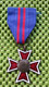 Medaille : Nederlandse Brandweermedaille 12,5 Jaar Trouwe Dienst  /  Cross Of The Dutch Fire Service - Pompiers