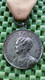 Medaille: Kon. Wilhelmina 10km 1938 - 40 Jaar Jub. Regeering - Monarquía/ Nobleza