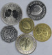 GHANA Different Years Set 6 Coins UNC - Ghana