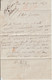 1871 - COMMUNE DE PARIS ! PRISONNIER DEPOT De La PREFECTURE ! LETTRE Avec TEXTE (VOL DE CHEVAL) ! CACHET DATEUR TAXE 15c - Krieg 1870