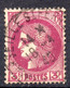 1938-41-Cérès Dentelé--3F Lilas-rose N° 376-- Cachet Rond  18-4-39-- MARSEILLE STE FERREOL--Bouches Du Rhône - 1938-42 Mercure