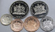 Trinidad & Tobago Different Years Set 6 Coins UNC - Trinidad & Tobago