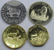 TANZANIA Different Years Set 4 Coins UNC - Tanzania