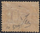 1870/74 - Segnatasse I^ Em. 60 C. Ocra E Carminio Nuovo Raro Periziato - Sassone N.10 - Taxe