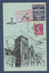 Vignette AEROCLUB DE L' YONNE  1932 Sur Carte De Joigny - Aviación