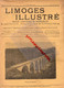 87-LIMOGES- REVUE LIMOGES ILLUSTRE-1912-VIADUC RANCON-CONGRES ARBRE EAU CHATAIGNIER-MONTLUCON-CONCOURS HIPPIQUE- ROUBAIX - Limousin