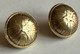BOUTON UNIFORME MILITAIRE GENDARME - ETOILE - LOT 2 BOUTONS - Botones