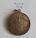 Gymnastics CROATIA ZAGREB AGRAM - I. HRVATSKI SVESOKOLSKI SLET 1906. Medal PLIM - Gymnastique