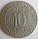 31. Haute Garonne Toulouse. 10 Centimes 1922 – 1930. Union Latine, Comité Du Sud-Ouest , En Aluminium - Notgeld