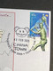 (3 Oø 8) 2024 Olympic Flame With Depart From Marseille (map Of Proposed Route) (Tennis Olympic 2000 Stamp) 3-2-2023 - Zomer 2024: Parijs