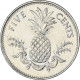 Monnaie, Bahamas, 5 Cents, 1998 - Bahamas