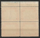 USA 1928 Airmail Block Of 4 With TOP And Number. Postfris MNH** See Description. Scott C11 - 1b. 1918-1940 Unused
