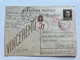 ITALY WWII 1943 Stationary Sent From Concenetration Camp VISCO  -> Lubiana (No 2049) - Ljubljana