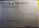 LA NAZIONE 1923 - Premières éditions