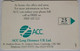 UK  ACC Phonecard 25 Units " Snowdrops " - [ 8] Companies Issues