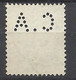 France   N° 133 Perforé  CA     Oblitéré  B/TB     Voir Scans  Soldes ! ! ! - Used Stamps