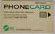 Uk ACC Phonecards 25 Units "  Blue Definitive ( Large Logo )  " - [ 8] Firmeneigene Ausgaben