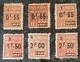 FRANCE - Colis Postaux - Série N° 59 à 64 - 1924 - Altri & Non Classificati