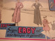 ️ VERS 1950/6O PLV  CHOLET ERGY VETEMENTS FEMME ENFANT BLOUSE ROBE 40/ 24 CM - Advertising