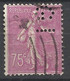 France         N° 202        Perforé   EI        Oblitéré  B/ TB     Voir Scans  Soldes ! ! ! - Used Stamps