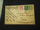 : Auslandspostkarte 50 +ZF 50 +20. Znojmo - Vidui. 1927 - Omslagen