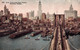 N°36880 Z -cpa New York From East Tower Brooklyn Bridge- - Brooklyn