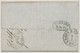 GB 1861 Superb Stampless Entire With Red Manuscripts "10 ½" (d Till ½ Oz.) And "6 ½" To FEHMARN, DENMARK (now Germany) - Lettres & Documents