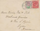 GB 1910, EVII 1d Bright Scarlet And 1½d Chalky Paper VARIETY On Very Fine Cover To LYON, France Tied By Rare Railway-CDS - Lettres & Documents