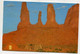 AK 114735 USA - Utah / Arizona - Monument Valley Navajo Tribal Park - The Three Sisters Rock - Monument Valley