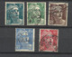 France    N° 713; 715; 716A ; 718A Et 721A     Perforations TS    Oblitérés  B/TB   Voir Scans  Soldes ! ! ! - Usados