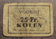 4099 Samenwerkende Maatschappij Vooruit  25 Fr. Kolen De Beheerder Afgevaardigde - Monetary / Of Necessity