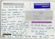 France 2002 Postcard Sent From Paris To Rio De Janeiro Brazil Meter Stamp Olivetti PR50 Paper Airplane Label €0,75 - 2000 « Avions En Papier »