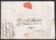 LETTERA PREFILATELICA DEL 1786 DA S.SEVERO A FOGGIA - FIRMATA MICHELE FRACCACRETA - PER DOMENICO SINISCALCO (PREF132) - 1. ...-1850 Prefilatelia