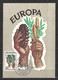 FRANCE. N°1122-3 De 1957 Sur 2 Cartes Maximum. Europa'57. - 1957