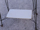 Delcampe - *TABLE DESSERTE VINTAGE FORMICA CLAIR Couleur PEU COURANTE Pieds EIFFEL 1960    E - Tables & Pedestals