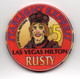 FICHE, TOKEN, GETTONE, LAS VEGAS HILTON $5 Casinò Chip Rusty Starlight Express - Casino